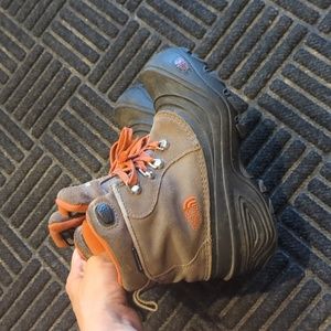 The North Face waterproof kids lined hiking boots